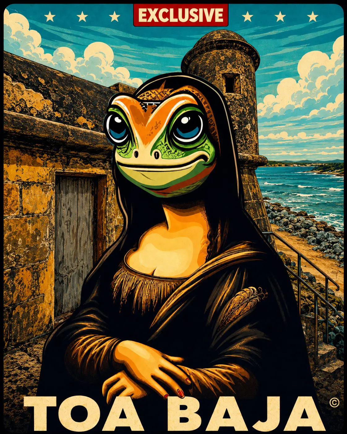 Arte Coquí Liza — Toa Baja