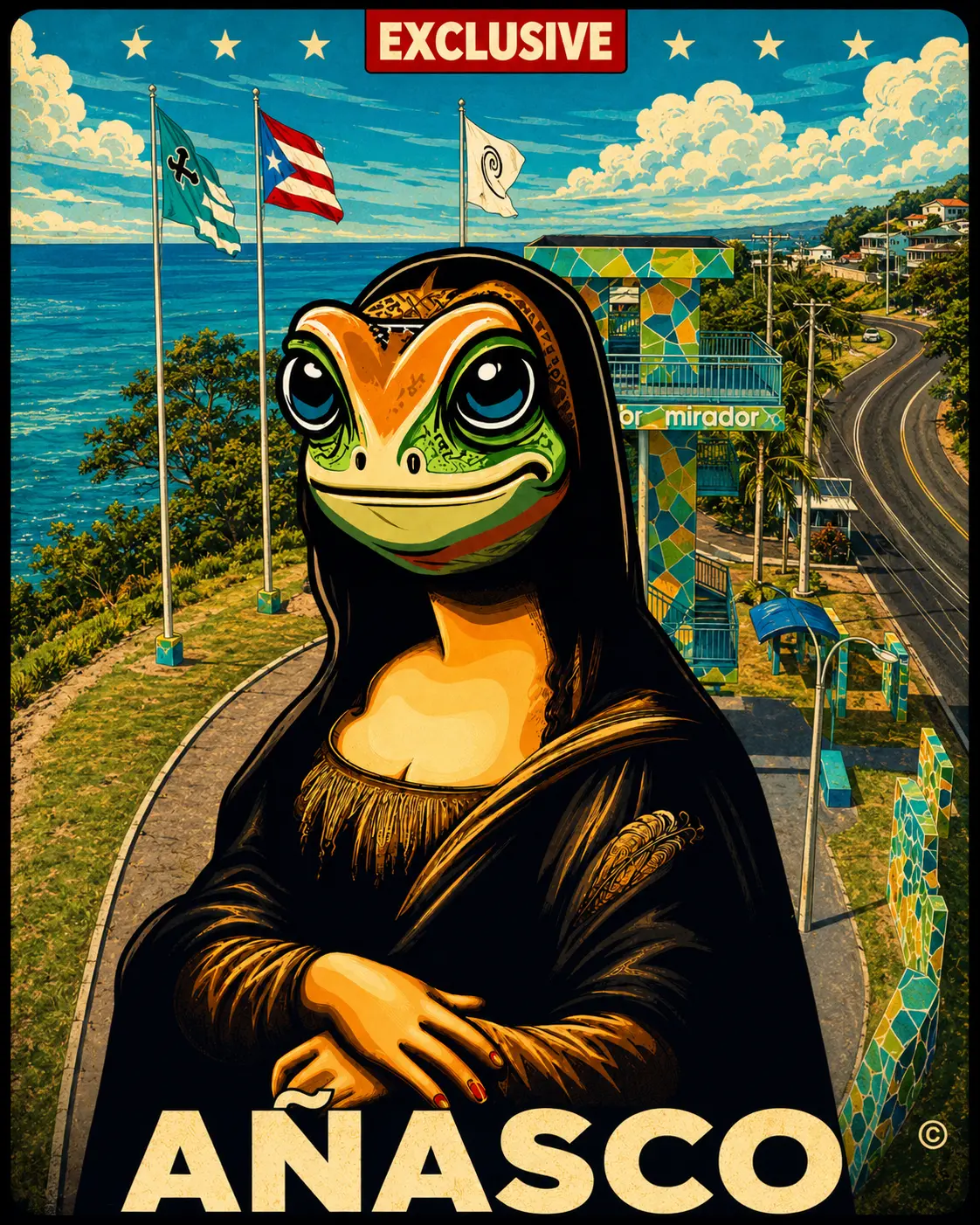 Arte Coquí Liza — Añasco