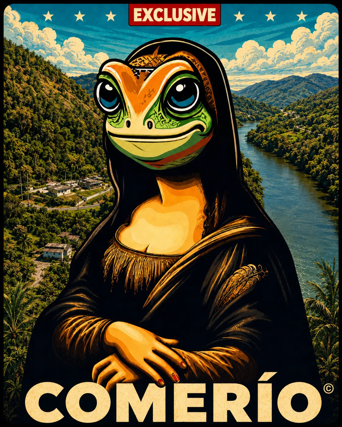Arte Coquí Liza — Comerío