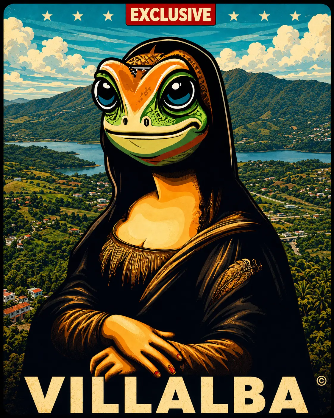 Arte Coquí Liza — Villalba