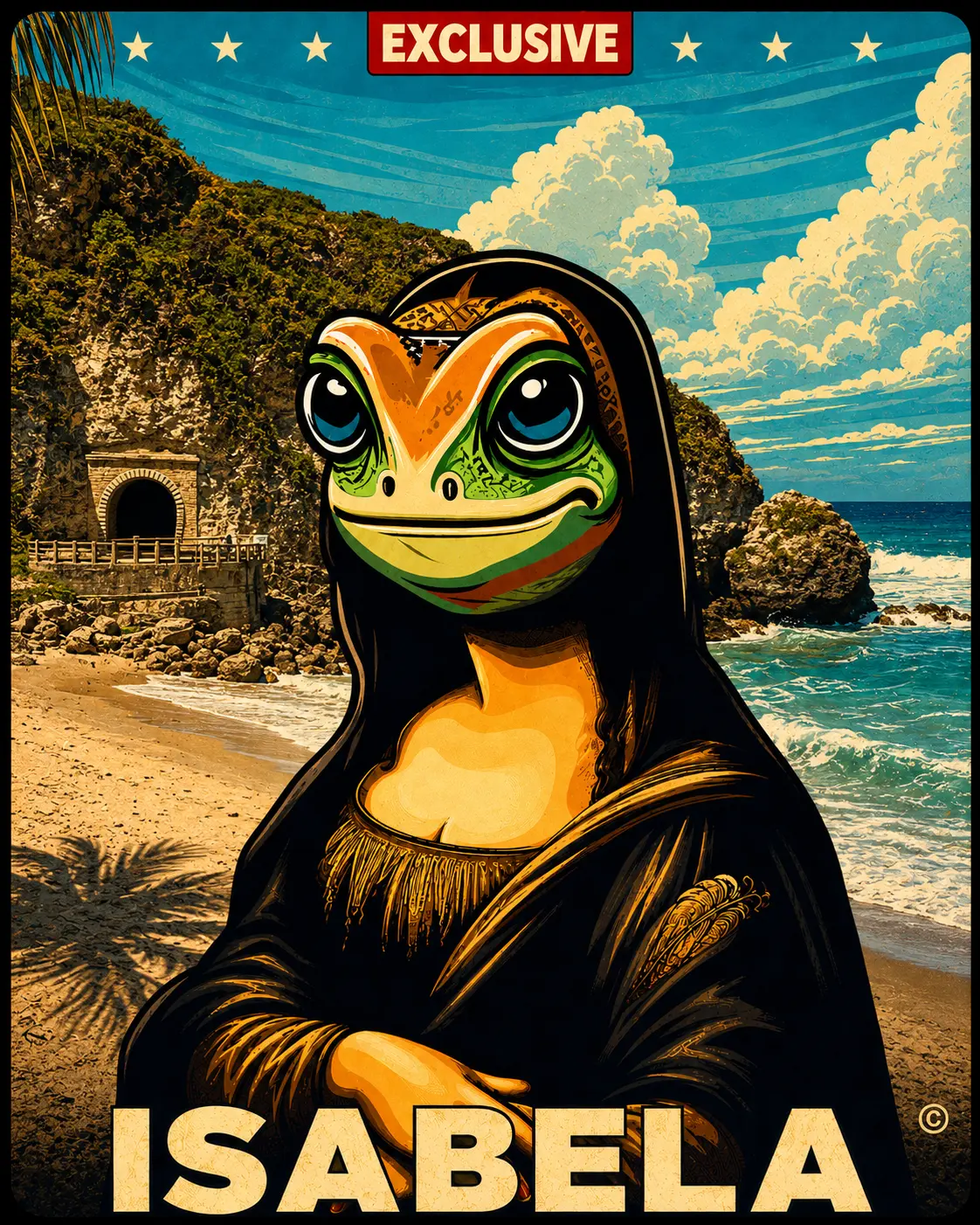 Arte Coquí Liza — Isabela