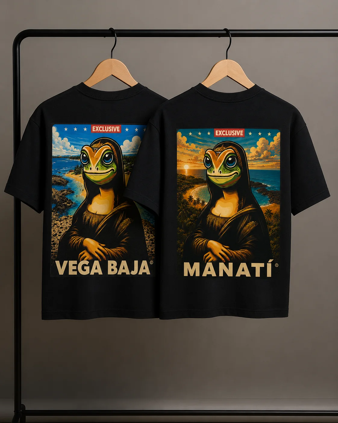 Camiseta Borinquen Exclusive — Vega Baja & Manatí
