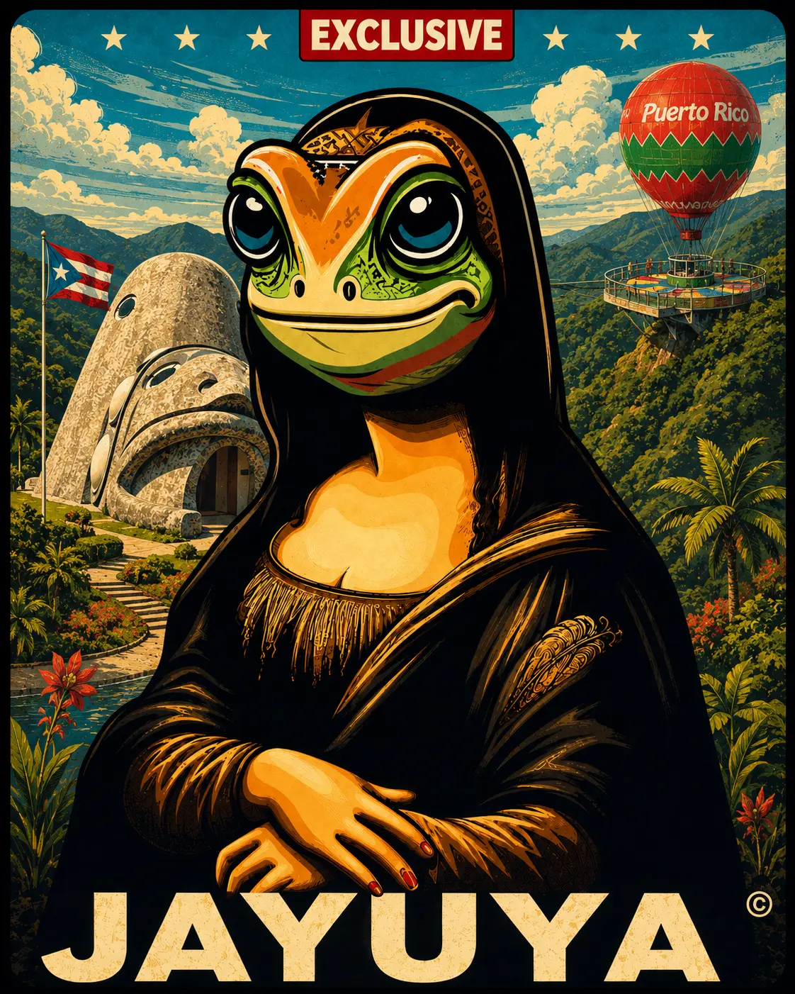 Arte Coquí Liza — Jayuya