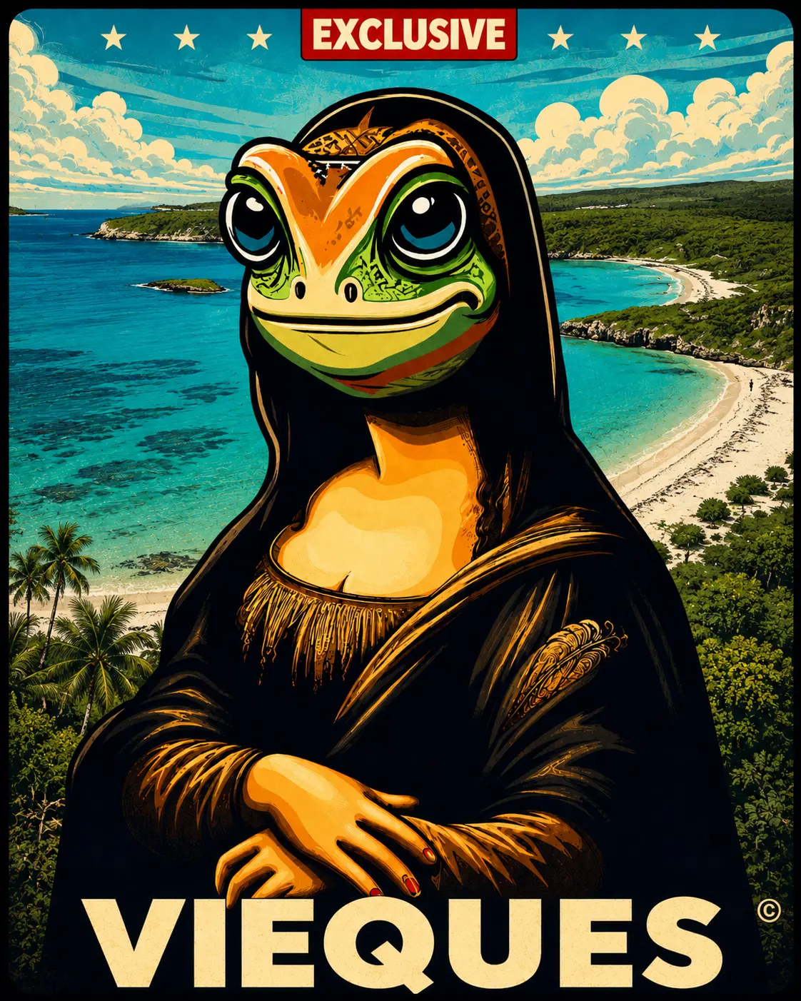 Arte Coquí Liza — Vieques