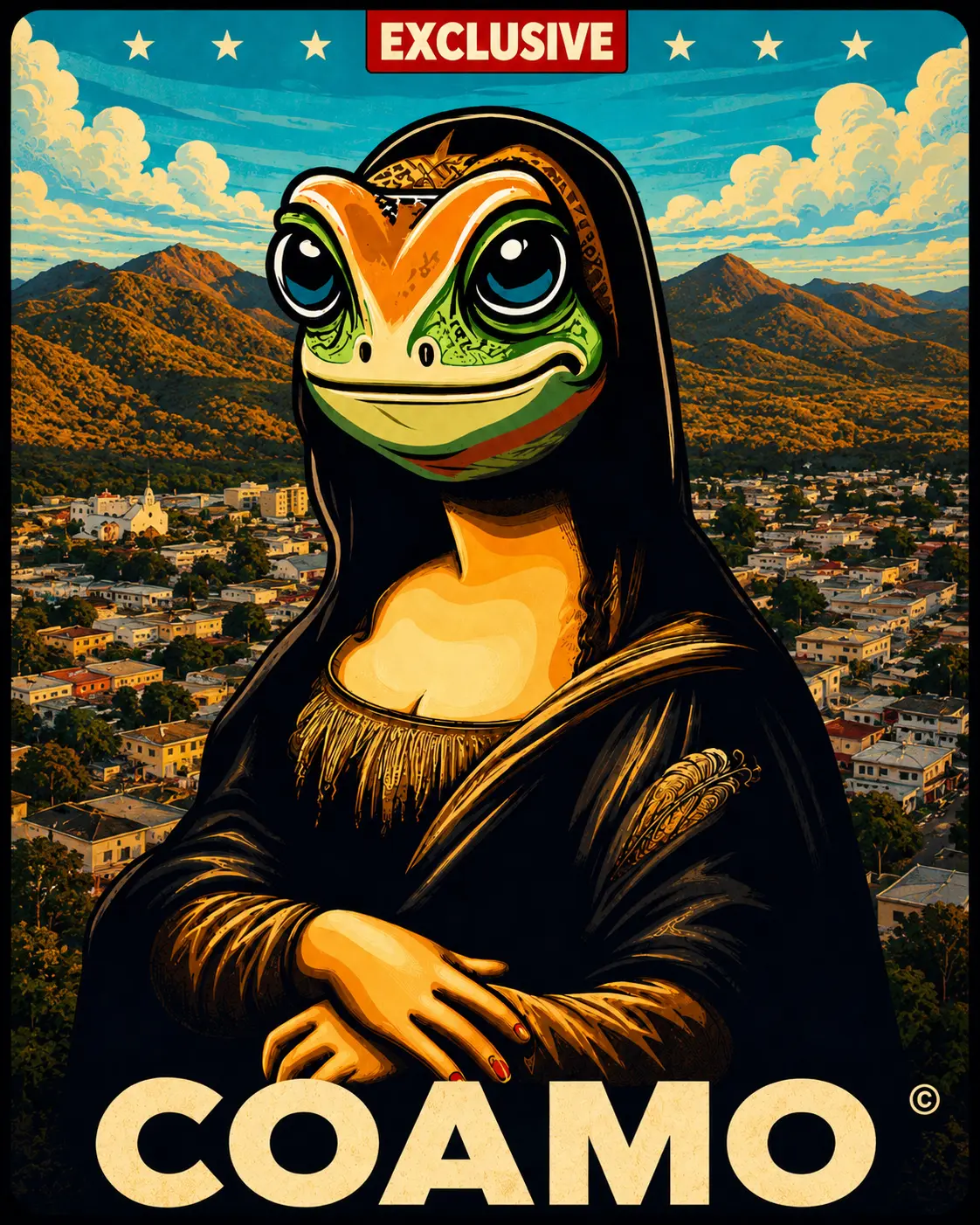 Arte Coquí Liza — Coamo