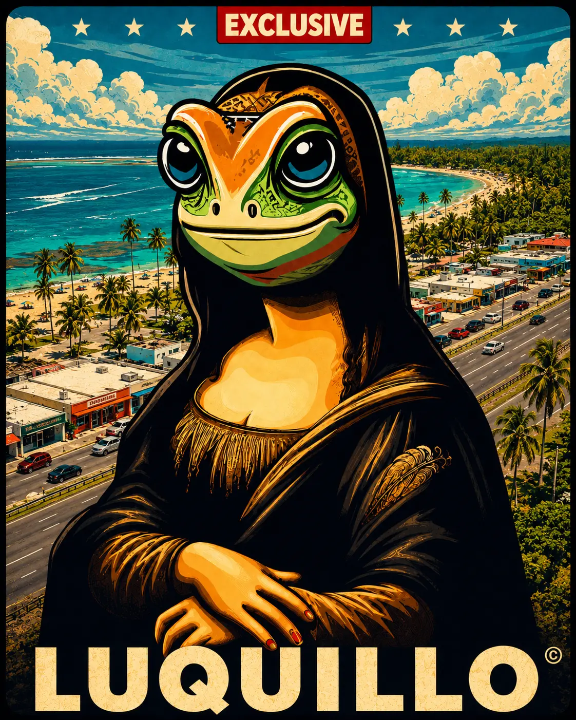 Arte Coquí Liza — Luquillo
