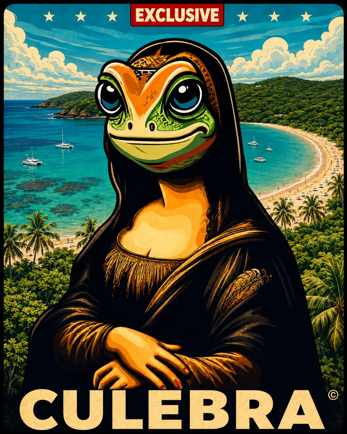 Arte Coquí Liza — Culebra